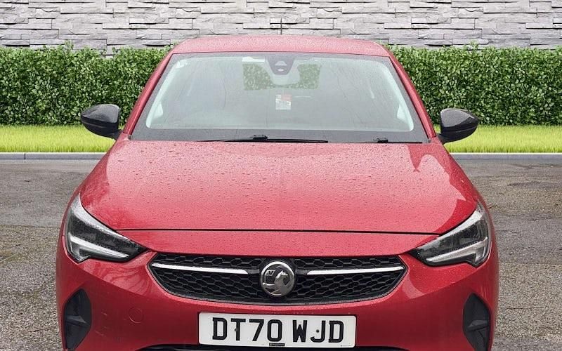Used Vauxhall Corsa 75 HP (55 kW) 2021 Red Hatchback