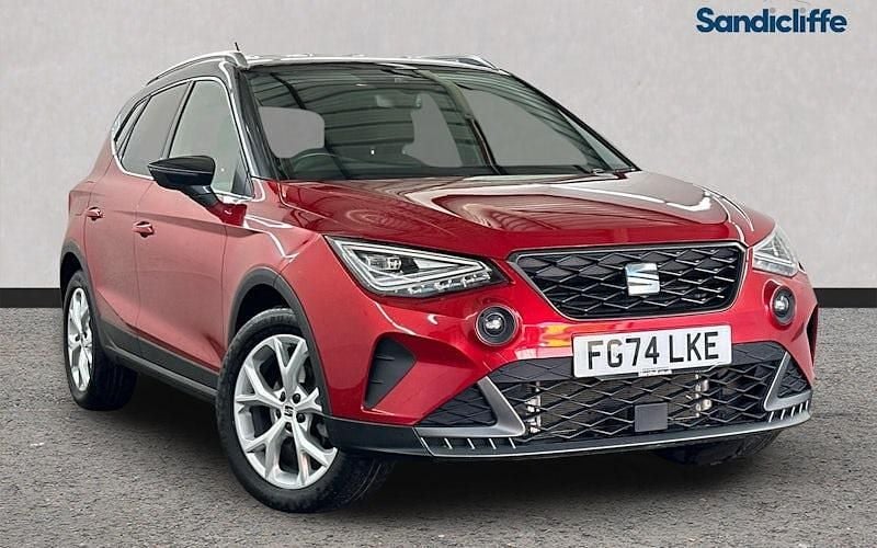 Red Used 2024 Seat Arona FR SUV | £17,176 (Fair price) - Image 1/4