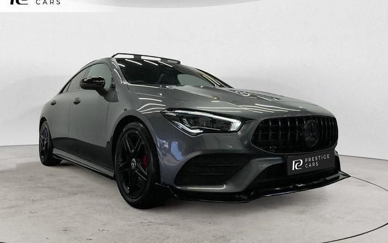 Used Mercedes CLA180 AMG line 136 HP (100 kW) 2022 Grey Sedan