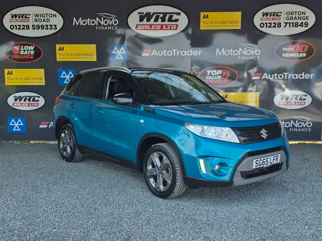 Used Suzuki Vitara SZ-T 120 HP (88 kW) 2015 Blue SUV