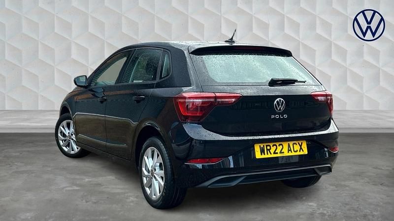 Used VW Polo Style 95 HP (69 kW) 2022 Black Hatchback