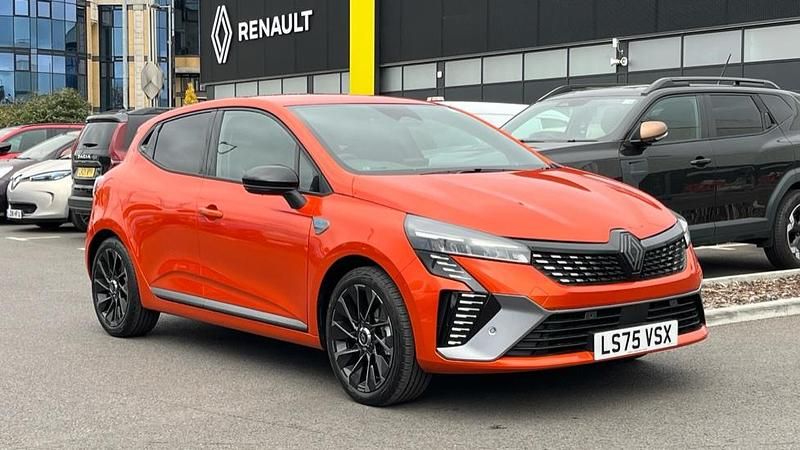 Special metallic valencia orange New 2025 Renault Clio V Esprit Alpine Hatchback | £21,790 (Fair price) - Image 1/1