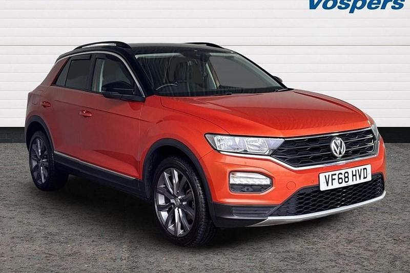 Orange Used 2019 VW T-Roc Design SUV | £14,145 (Fair price) - Image 1/1
