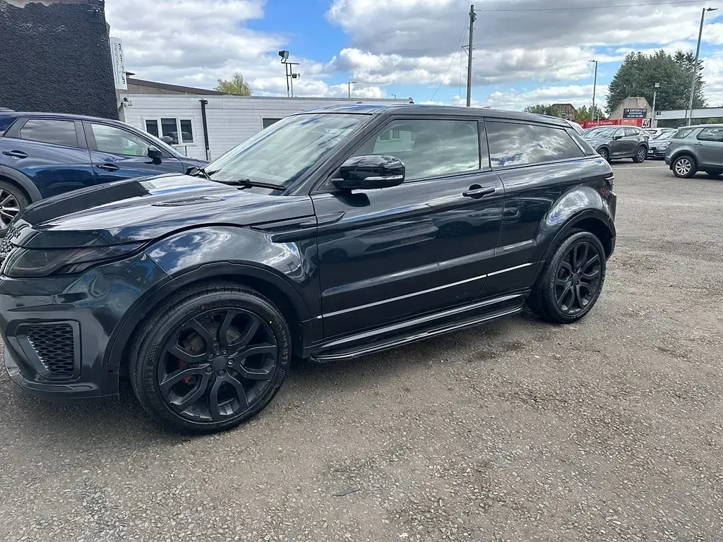 Gebraucht Land Rover Range Rover evoque Dynamic 190 PS (139 kW) 2011 Schwarz Coupé