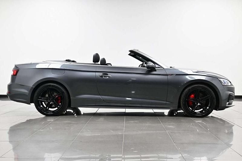 Used Audi A5 Cabriolet S-Line 190 HP (139 kW) 2017 Grey Cabriolet