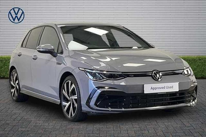 Used VW Golf VIII R-line 150 HP (110 kW) 2023 Moonstone grey Hatchback