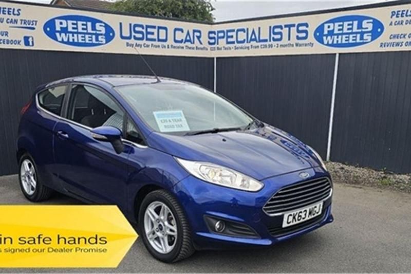 Blue Used 2014 Ford Fiesta Zetec Hatchback | £2,975 (Super price) - Image 1/4