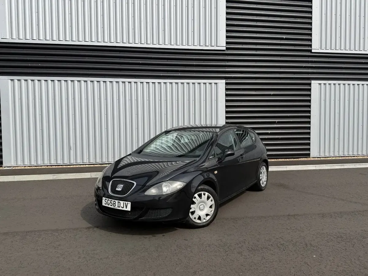 Used Seat Leon 102 HP (75 kW) 2008 Black Hatchback