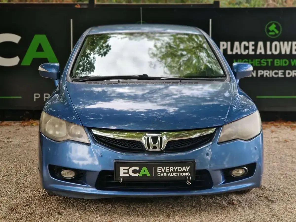 Used Honda Civic ES 2010 Blue Sedan
