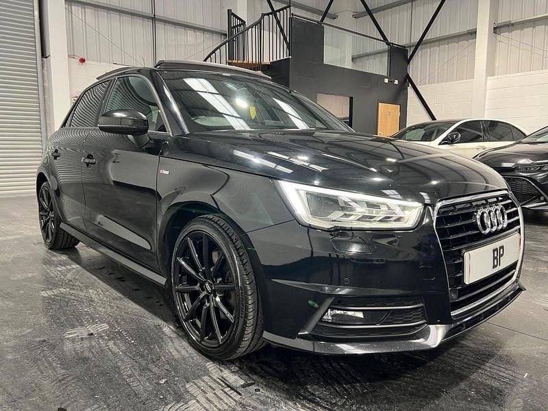 Black Used 2017 Audi A1 Sportback S-Line Hatchback | £8,495 (Fair price) - Image 1/4