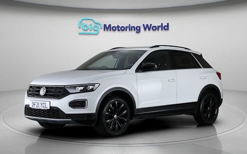 Used VW T-Roc Black Edition 150 HP (110 kW) 2021 White SUV