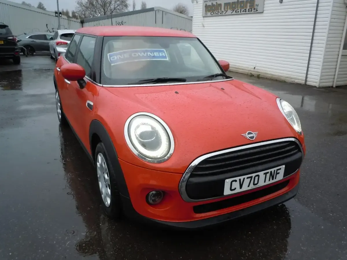 Used Mini ONE Classic 2020 Orange Hatchback