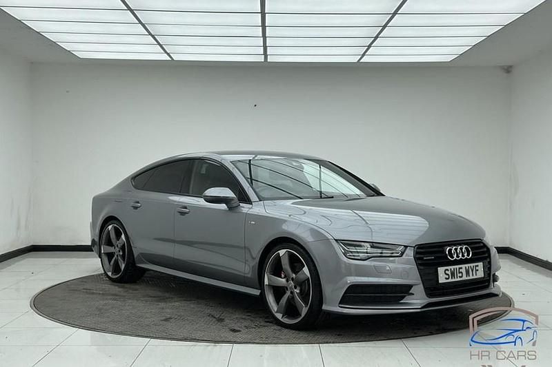 Used Audi A7 Sportback Black Edition 347 HP (255 kW) 2015 Grey Hatchback