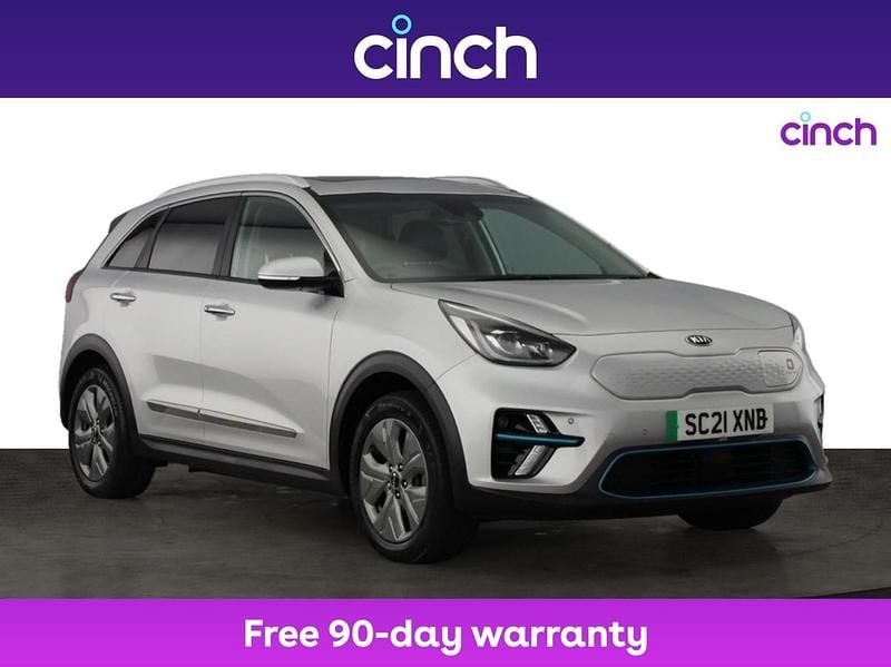 Silver Used 2021 Kia e-Niro 4 SUV | £16,799 (Fair price) - Image 1/3