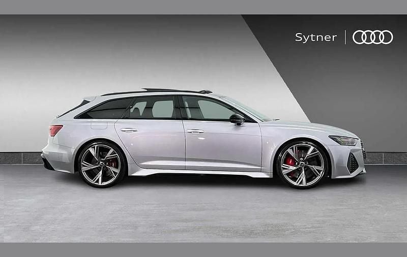 Used Audi RS6 Advanced 591 HP (434 kW) 2022 Silver Estate