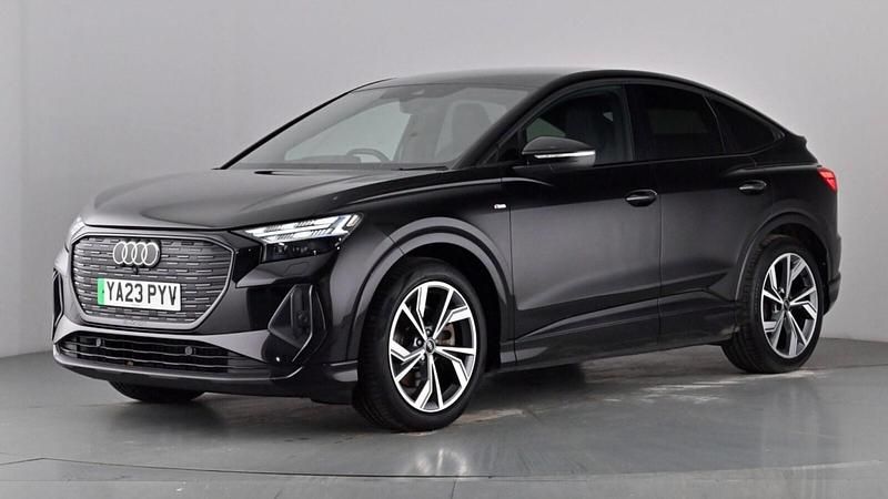 Used Audi Q4 Sportback e-tron Comfort 219 kW (299 HP) 2023 Night black SUV