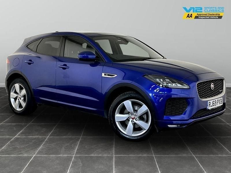 Blue Used 2020 Jaguar E-Pace R-Dynamic SUV | £11,595 (Fair price) - Image 1/2