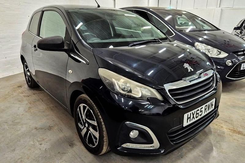 Used Peugeot 108 Allure 2015 Black Hatchback
