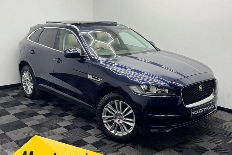 Used Jaguar F-Pace Portfolio 300 HP (220 kW) 2017 Blue SUV