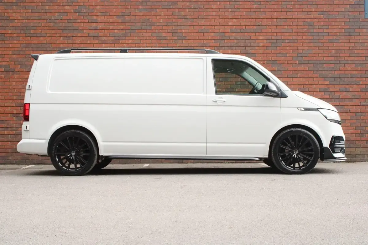 Begagnad VW Transporter Startline 2022 Vit Van