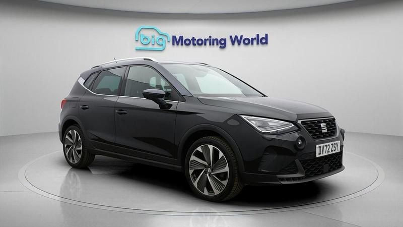 Used Seat Arona FR 110 HP (80 kW) 2022 Black SUV