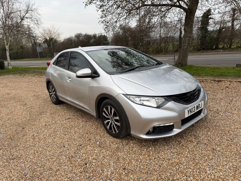 Silver Used 2013 Honda Civic ES Hatchback | £2,795 (Fair price) - Image 1/4