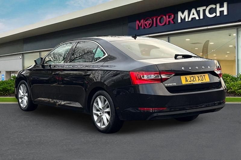 Used Skoda Superb SE Technology 2021 Black Hatchback