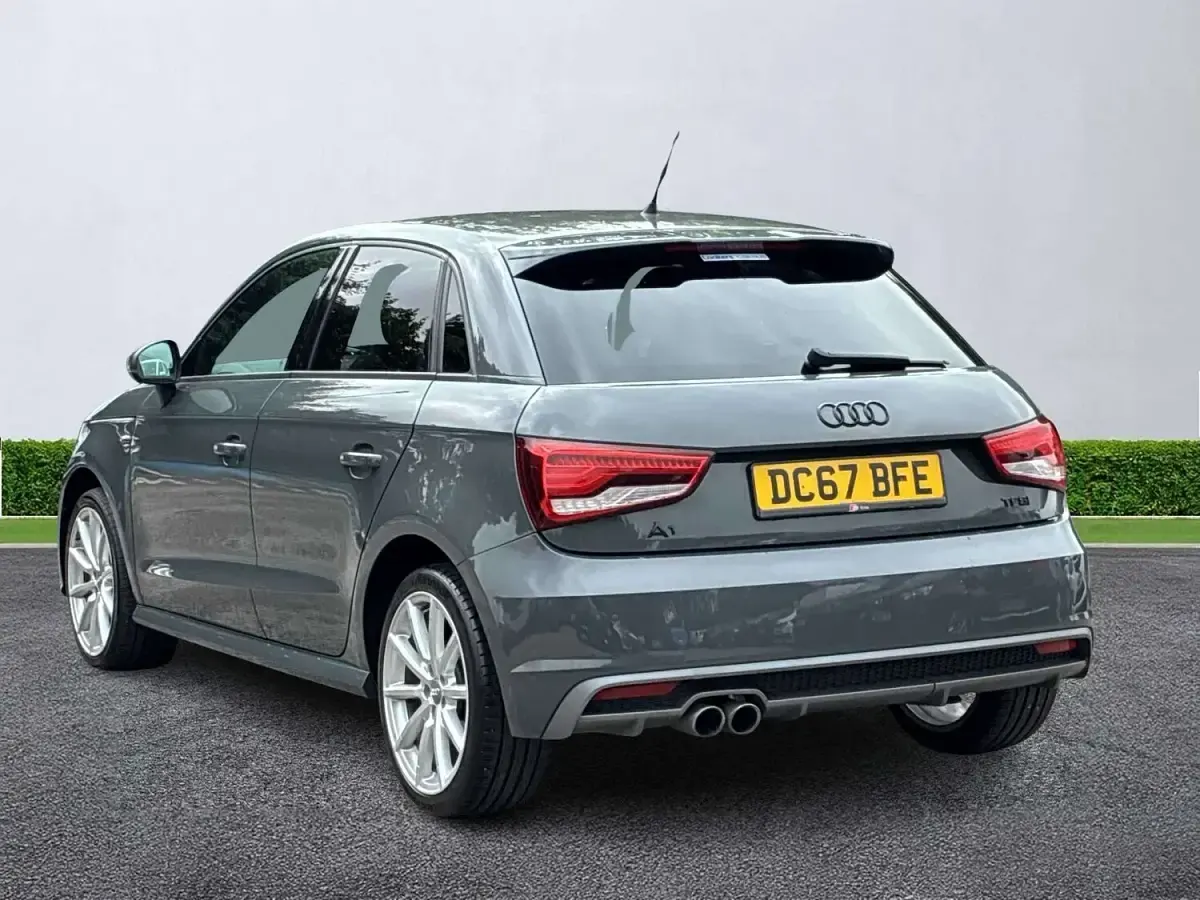 Used Audi A1 S-Line 125 HP (91 kW) 2018 Grey Hatchback