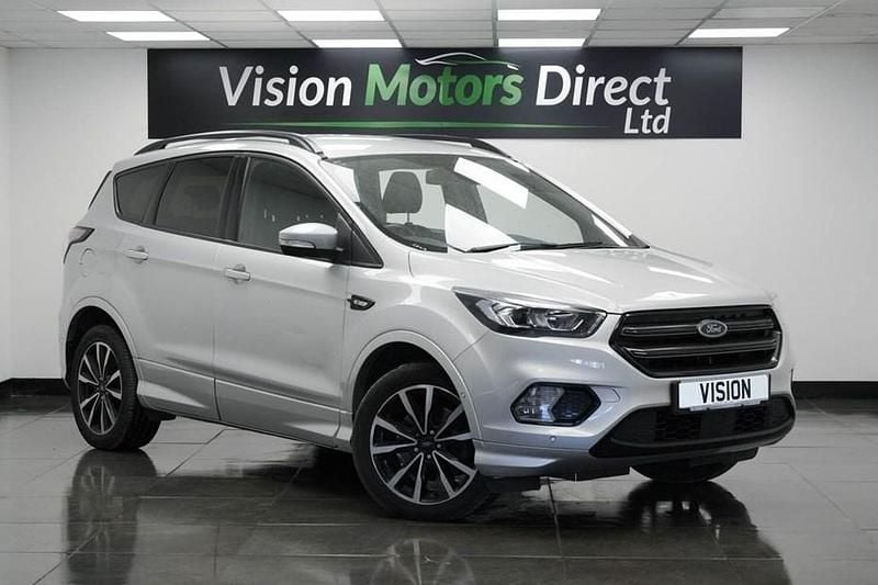 Silver Used 2019 Ford Kuga ST-Line SUV | £11,740 (Fair price) - Image 1/1