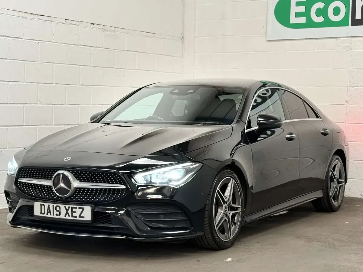 Used Mercedes CLA220 AMG Line Premium 2019 Black Coupe