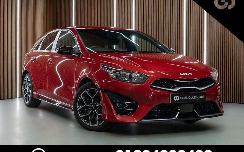 Used Kia Ceed GT-Line 160 HP (117 kW) 2022 Red Hatchback