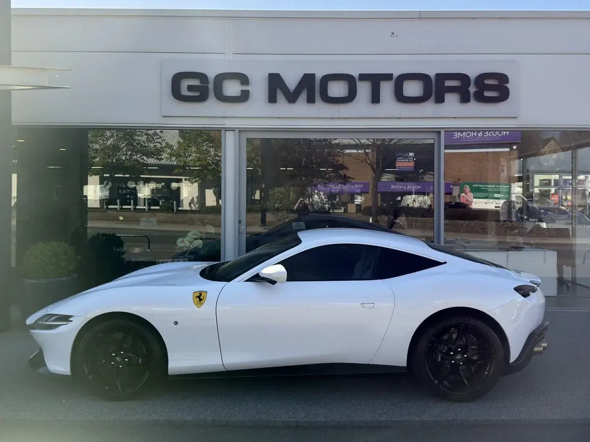 New Ferrari Roma 620 HP (456 kW) 2025 White Coupe