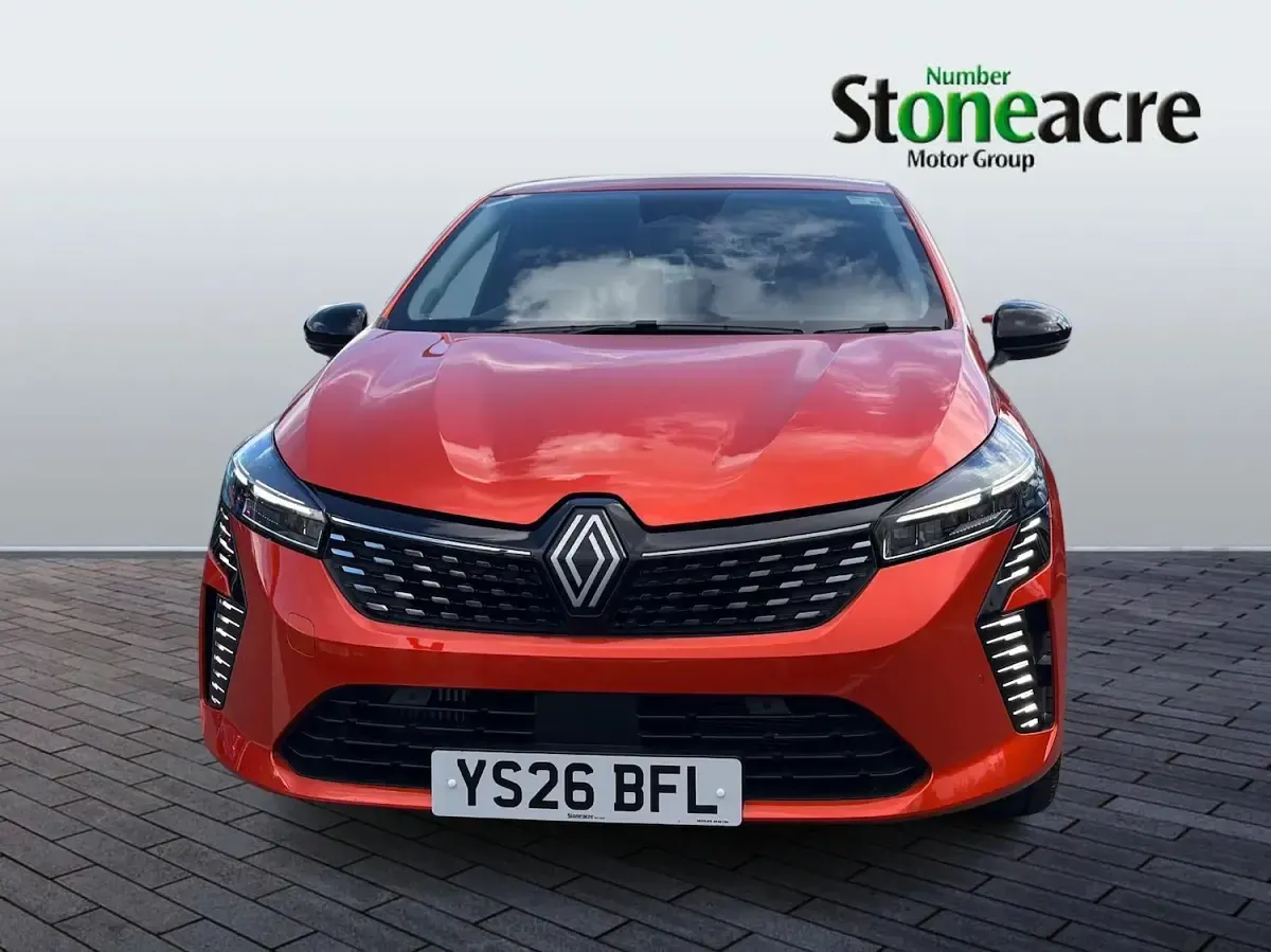 New Renault Clio 90 HP (66 kW) 2026 Orange Hatchback