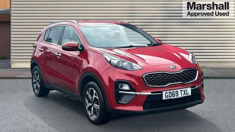 Red Used 2020 Kia Sportage 2 SUV | £12,250 (Good price) - Image 1/4