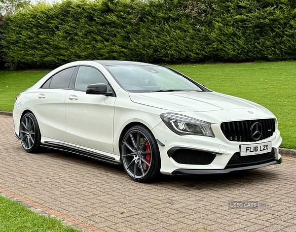White Used 2016 Mercedes CLA45 AMG Sedan | £17,950 (Fair price) - Image 1/4