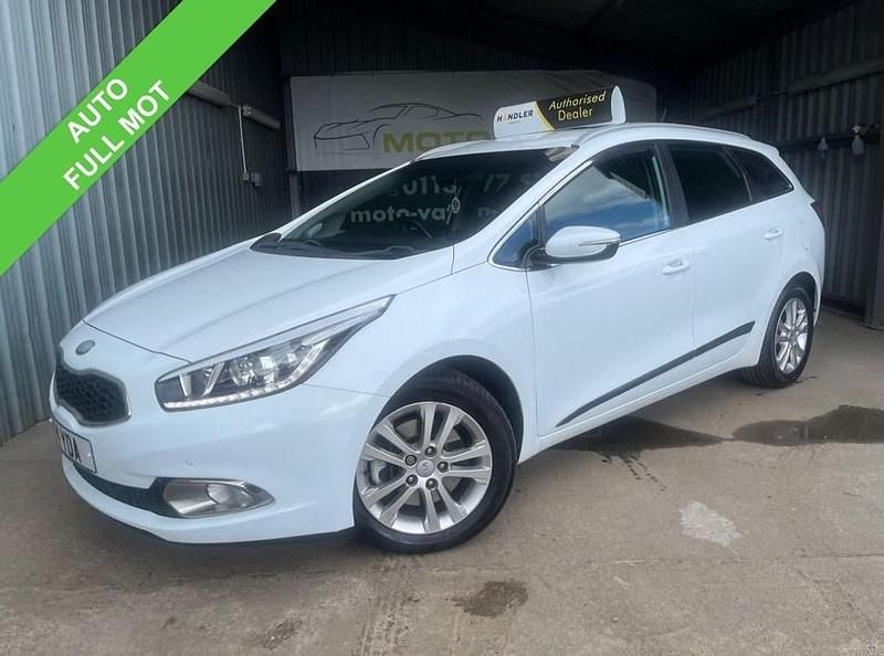 Used Kia Ceed Sportswagon 126 HP (92 kW) 2013 White Estate