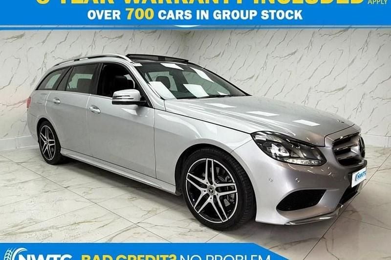 Used Mercedes E220 AMG 2014 Silver Estate