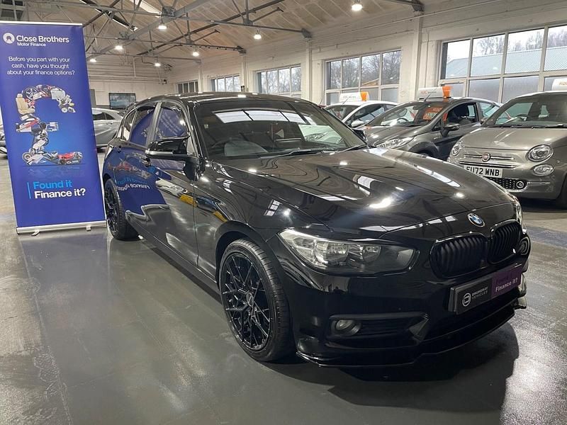 Black Used 2017 BMW 116 Efficient Dynamics Hatchback | £7,495 (Good price) - Image 1/3