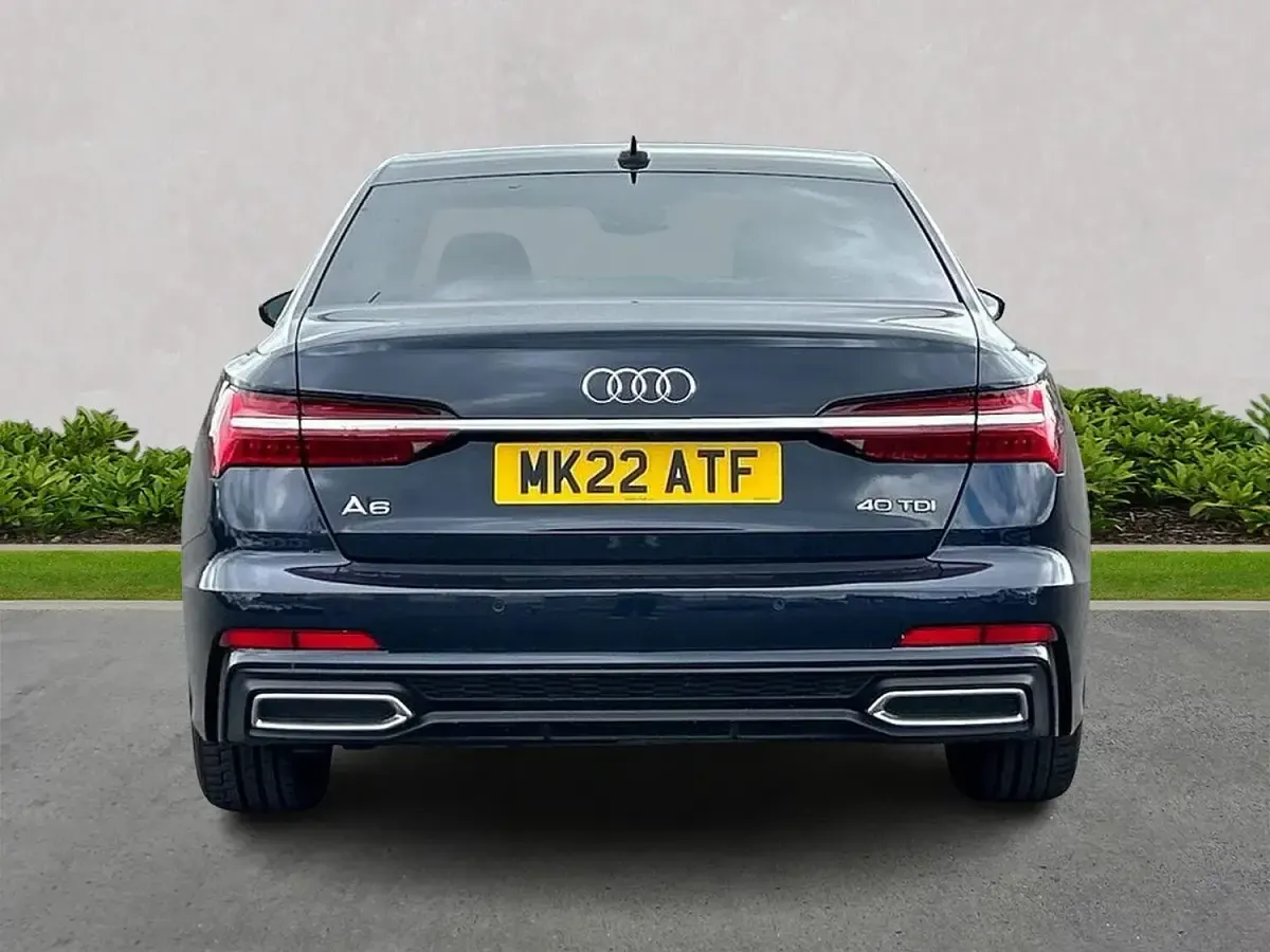 Used Audi A6 S-Line 204 HP (150 kW) 2022 Blue