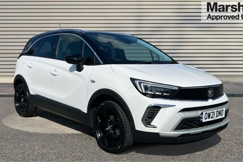 White Used 2021 Vauxhall Crossland SRi SUV | £12,320 (Fair price) - Image 1/4