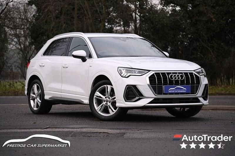 Used Audi Q3 S-Line 150 HP (110 kW) 2019 White SUV