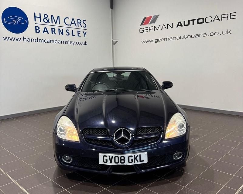 Used Mercedes SLK280 2008 Blue Cabriolet