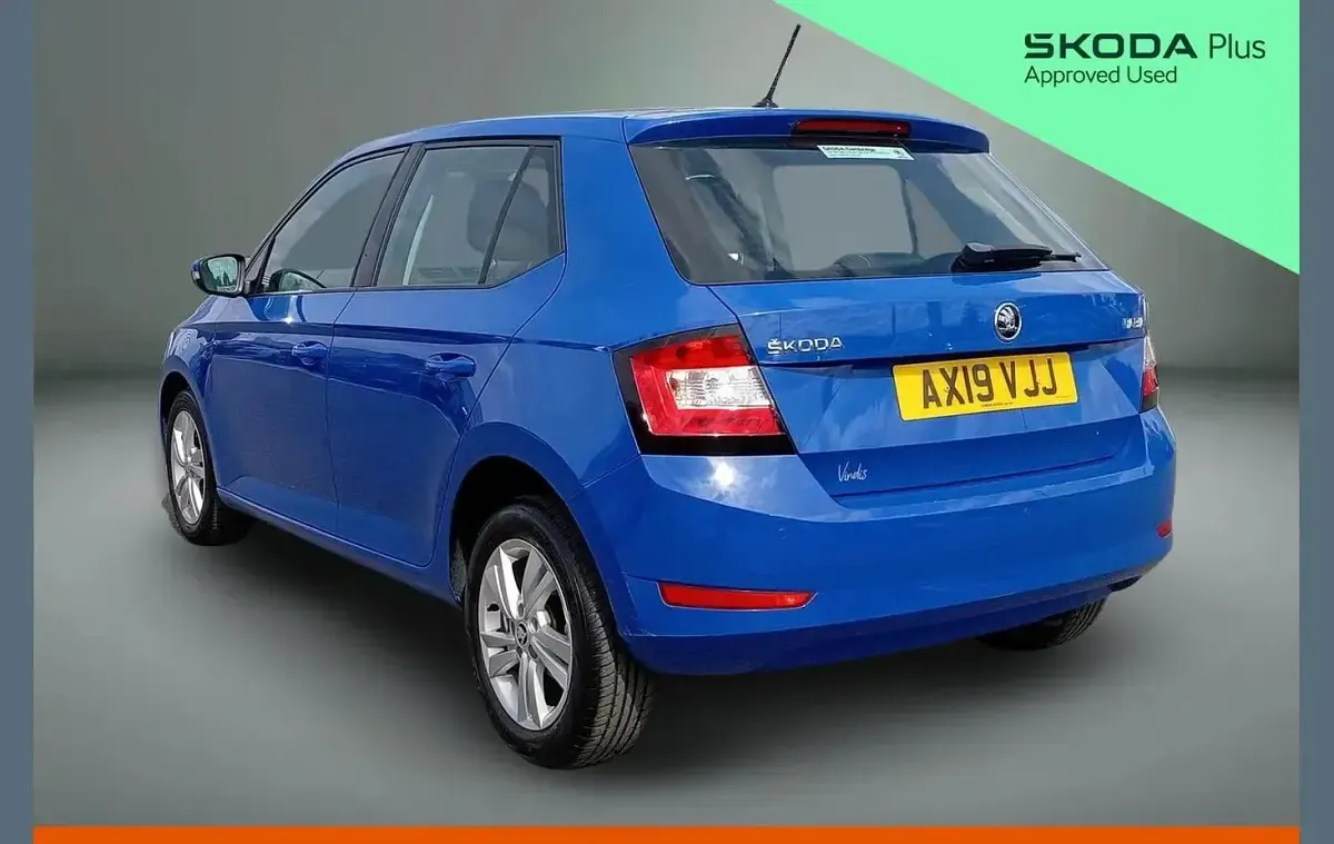Used Skoda Fabia SE 94 HP (69 kW) 2019 Energyblue Hatchback