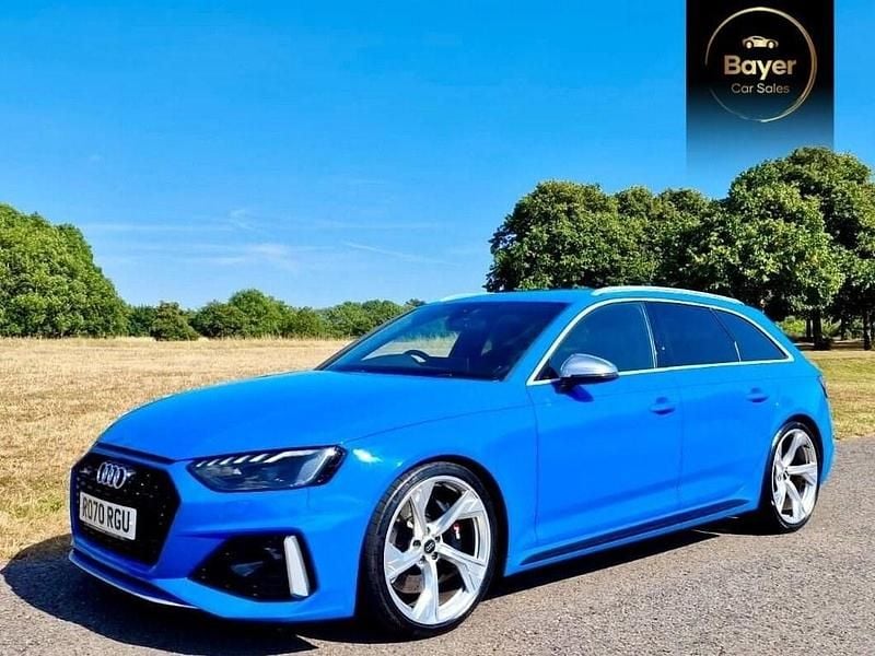 Used Audi RS4 Basis 450 HP (330 kW) 2020 Blue Estate