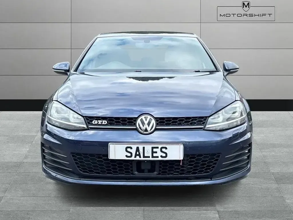 Used VW Golf VII GTD 2014 Blue Hatchback