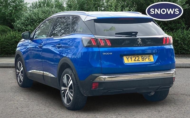 Used Peugeot 3008 Allure Premium 131 HP (96 kW) 2022 Blue SUV