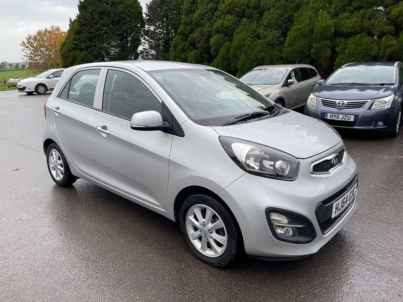 Silver Used 2014 Kia Picanto Hatchback | £7,995 (Fair price) - Image 1/4