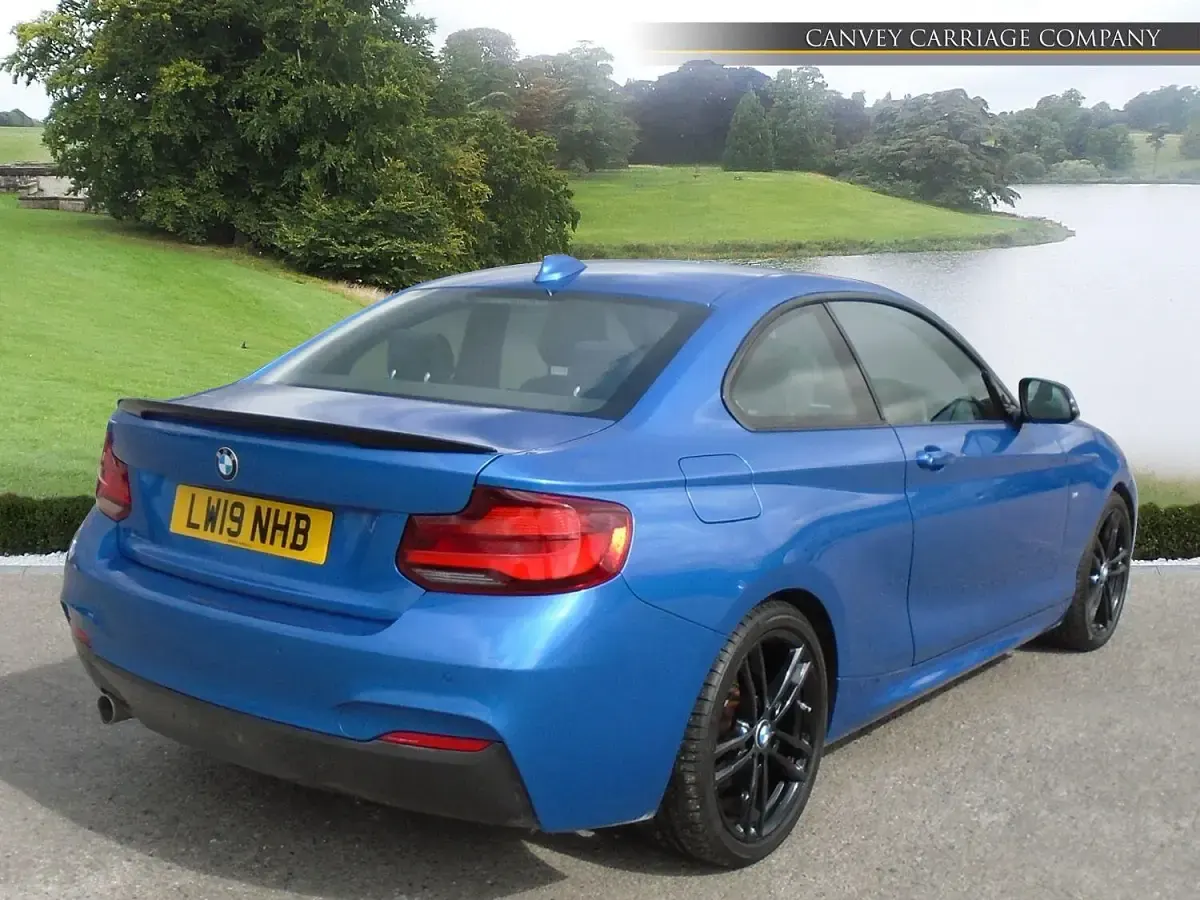 Usado BMW 218 M Sport 2019 Azul Coupe