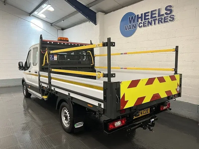 Used Ford Transit S 130 HP (95 kW) 2024 White Cabriolet