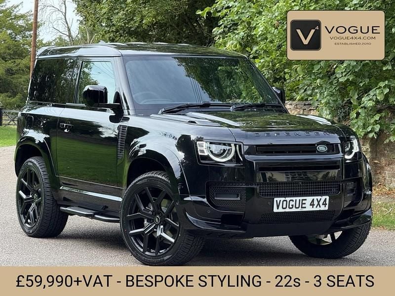 Santorini black New 2025 Land Rover Defender Black Edition SUV | £59,990 - Image 1/4